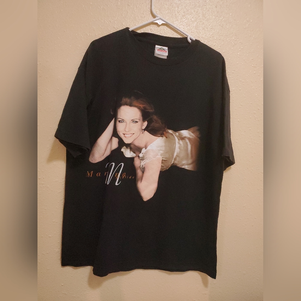 Martina McBride Alstyle Black Graphic Short Sleeve T-Shirt